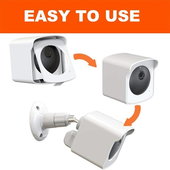 Wall Mount for Wyze Camera Outdoor Indoor 360 Degree Adjustable - Picture 2 of 4